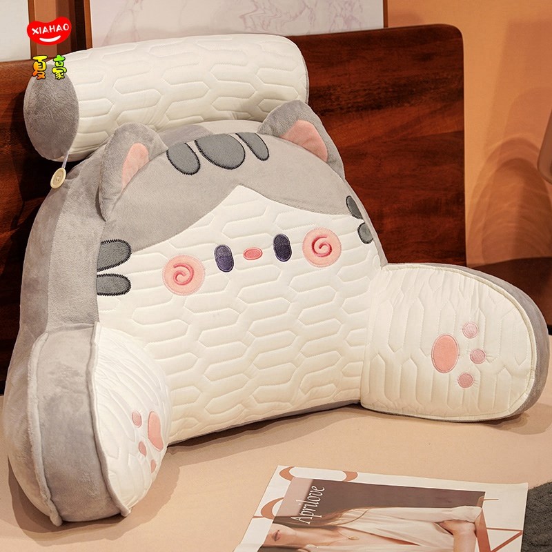 靠枕床头靠垫软包大靠背垫孕妇床上护腰枕男生玩手机X腰靠沙发抱