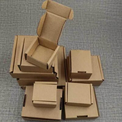 30pcs 17 Size  Handmade Soap Kraft Box Thick Corrugated P