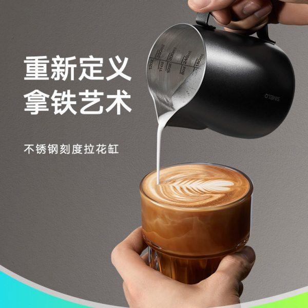 德国simelo咖啡拉花杯比赛可加热奶泡器专用拉花缸尖嘴带刻度304L,餐饮具,拉花缸/拉花杯/打奶缸,淘宝优惠券,粉丝福利购,淘宝优惠卷