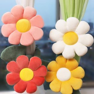 花朵窗帘扣环挂环挂钩圈固定器装饰绑带收拢扎束带绑饰配件小饰品