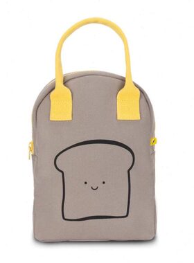 Jaycee原创帆布午餐袋手提便当包学生上班族带饭饭盒包拉链手拎包