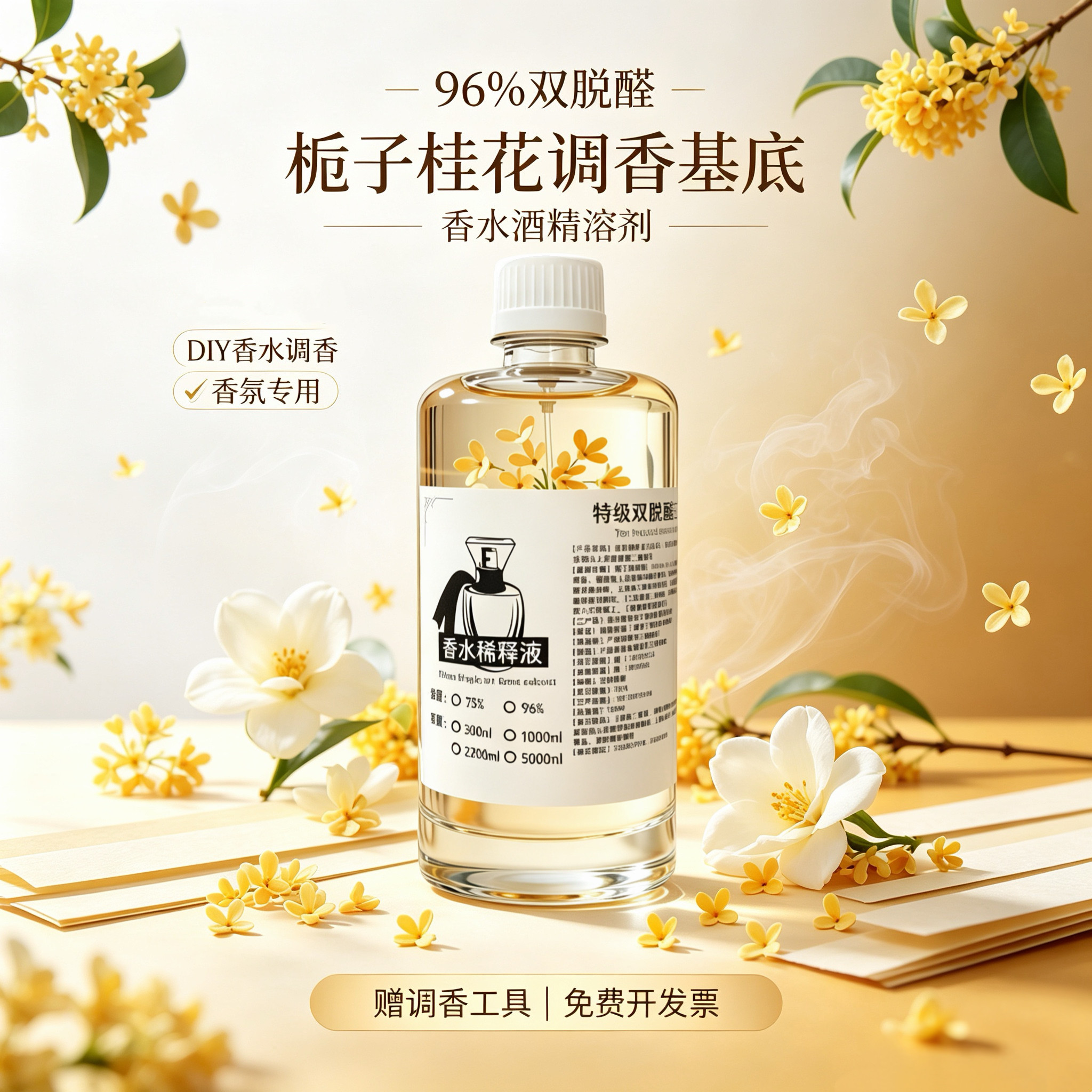 96度特级无味做高级香水酒精溶剂