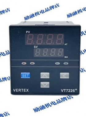 台湾巨诺VERTEX VT7226+温控表 VT7210/VT4826/VT9626数显温控器