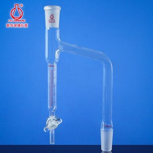 207 20mlLH 实验室玻璃油水分离器分水蒸馏器玻璃分水器5