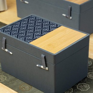 定制礼盒空盒茶具礼盒紫砂壶礼盒包E装壶承盖碗收藏包装盒国风礼