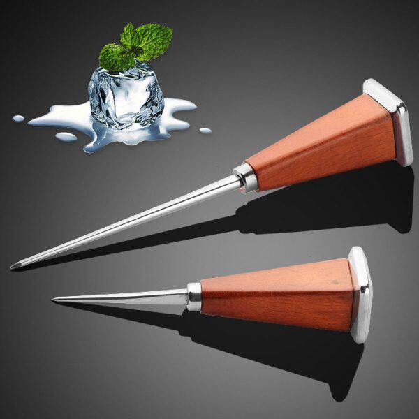 包邮创意小斧头形304不锈钢冰锥凿冰器调酒常用双头酒吧其它酒具