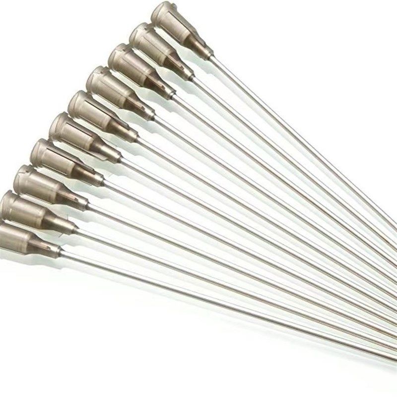 塑座不锈钢点胶针头/ 螺口/点胶机/针嘴/针咀 涂抹针1.5/2英寸