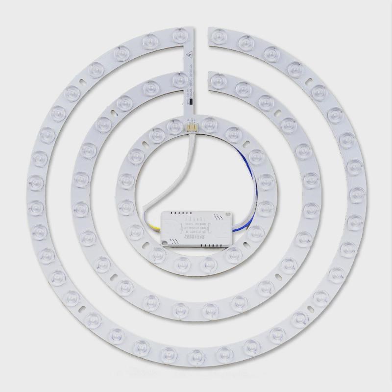 led吸顶灯替换芯风扇灯灯芯圆盘卧室环形灯管替换磁吸吊扇灯板片