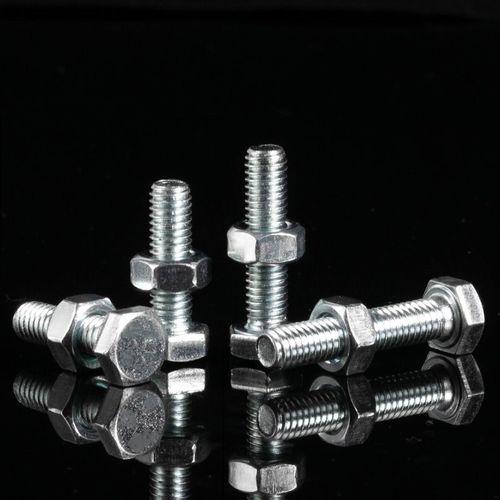 4.8级镀锌外六角螺丝螺母套装GB30机丝机牙螺杆M4M5M6M8M10-M30