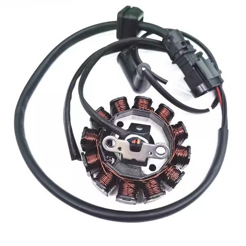 适用比亚乔NEW fly150 LXV LX125-3V春天150磁电机定子发电机线圈