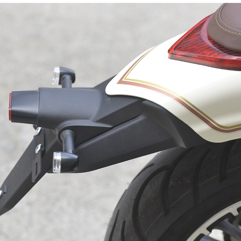 适用宗申优米YOMI改装保险杠护杠折叠靠背后货架边包挡泥板防烫罩