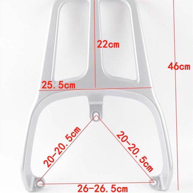 F6后靠背广环华雁大牛N7后靠背铝合金后货架四季星M8Q8台铃EB