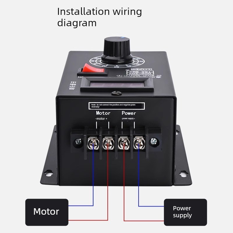 调速直流有刷电机调速6V12V24V36V48V60V72V90V通用Pwm模块