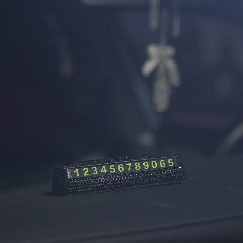 停车号码牌可隐藏式车载夜光临时电话挪车神器女士高档内装饰摆件,汽车用品/电子/清洗/改装,停车号码牌,淘宝优惠券,粉丝福利购,淘宝优惠卷