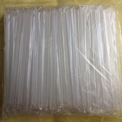 豆浆杯吸管 一次性透明尖头豆浆吸管 牛奶AD钙奶塑料硬质奶茶吸管