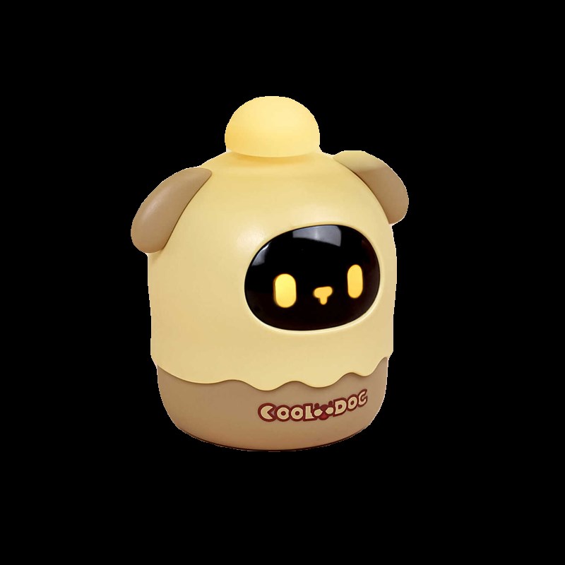 头号家!闪电狗手持充电迷你小风扇可爱静音创意学生桌面生日礼物