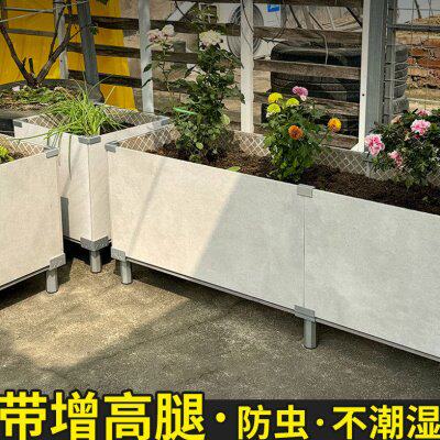 加厚瓷砖花箱菜箱菜池种植箱固定器配件花盆卡扣瓷砖夹L型固定夹,