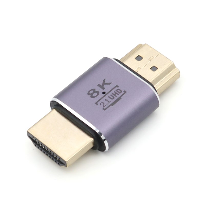 HDMI公对公8K转接头转换头60HZ双公头高清数据线接口延长器转换4K