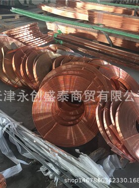 紫铜排6*50 6*60 6*70 6*80 6*100 6*120 6*125 6*140R角镀锡铜排