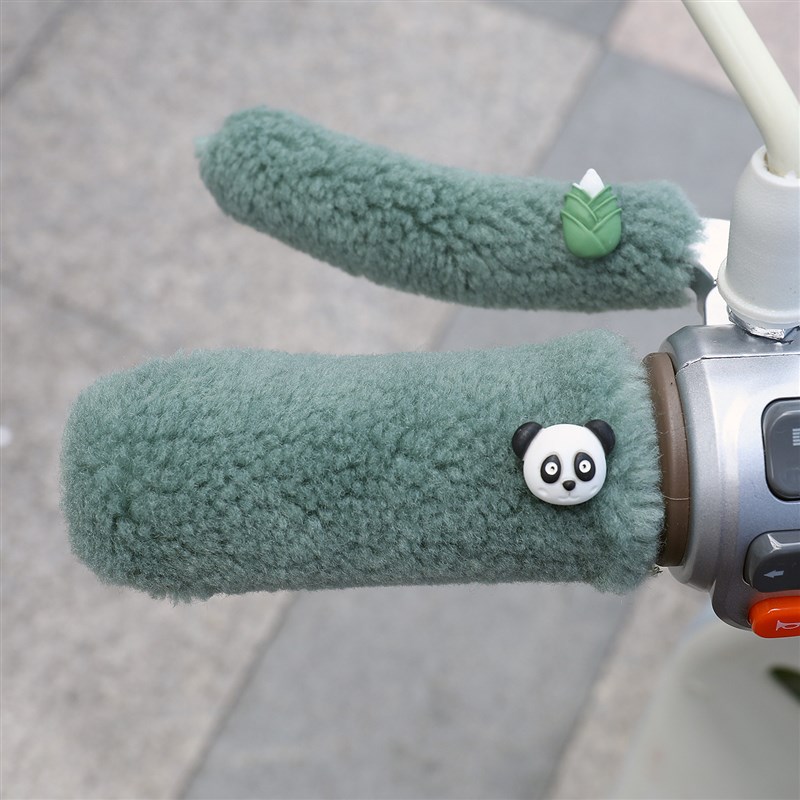 电动车把套冬季加厚手柄护罩电瓶自行车把手保护套防寒保暖摩托车