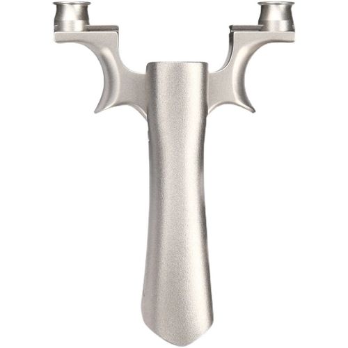 8414奇策降龙移动圆头飞虎钛合金实战高精度户外弹弓扁皮弾工器