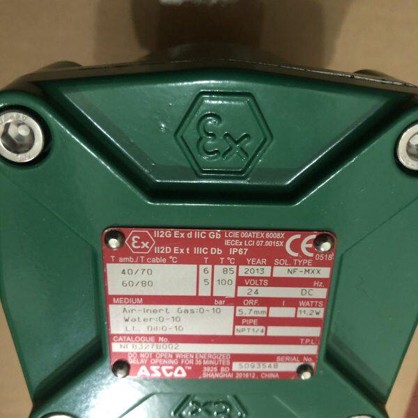 全新原装美国ASCO NF8327B002