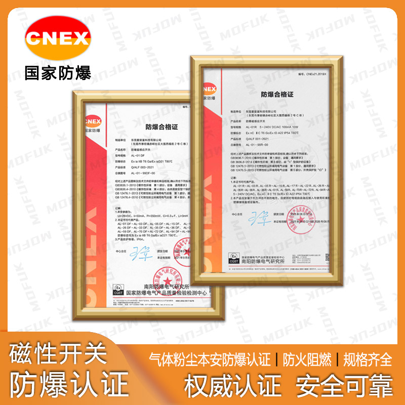 防爆磁性开关AL-94/95/96/97/98/99/39/49DF/NP-EX本安气缸感应器