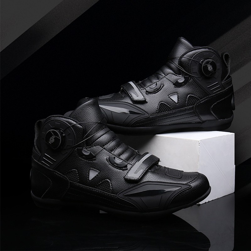 搜步摩托车鞋骑行鞋男女四季越野机车靴子赛车短靴秋冬季摩旅装备