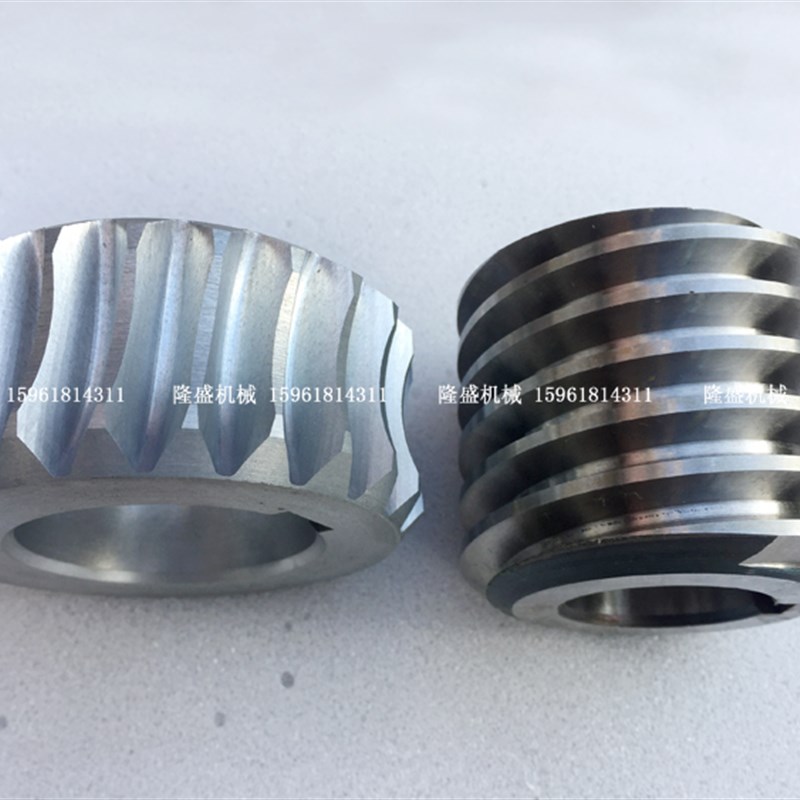 无锡机床厂 无心磨床配件 M1040 铜蜗轮 蜗杆 涡轮 94铜 锌基合金