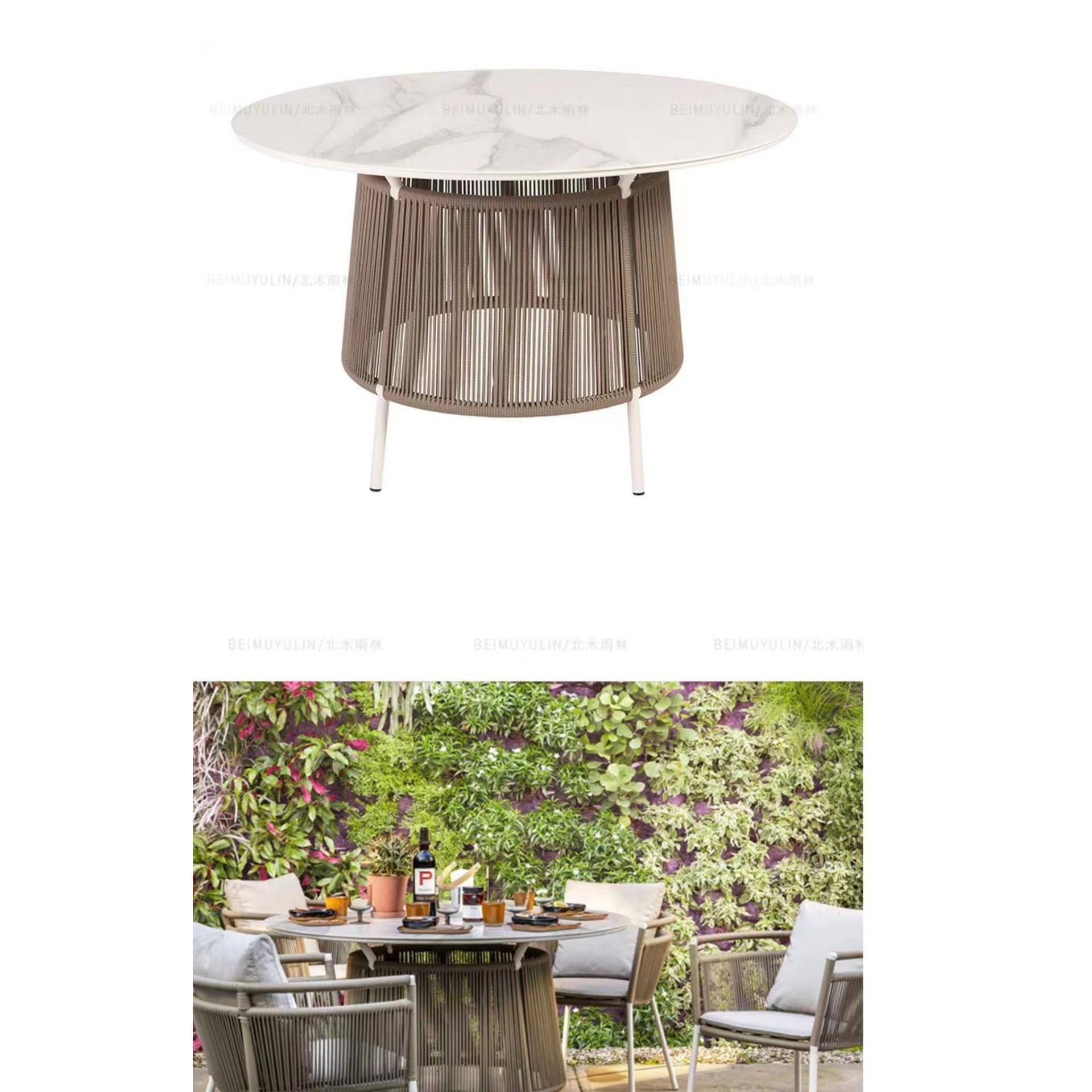 户外桌子椅子阳台