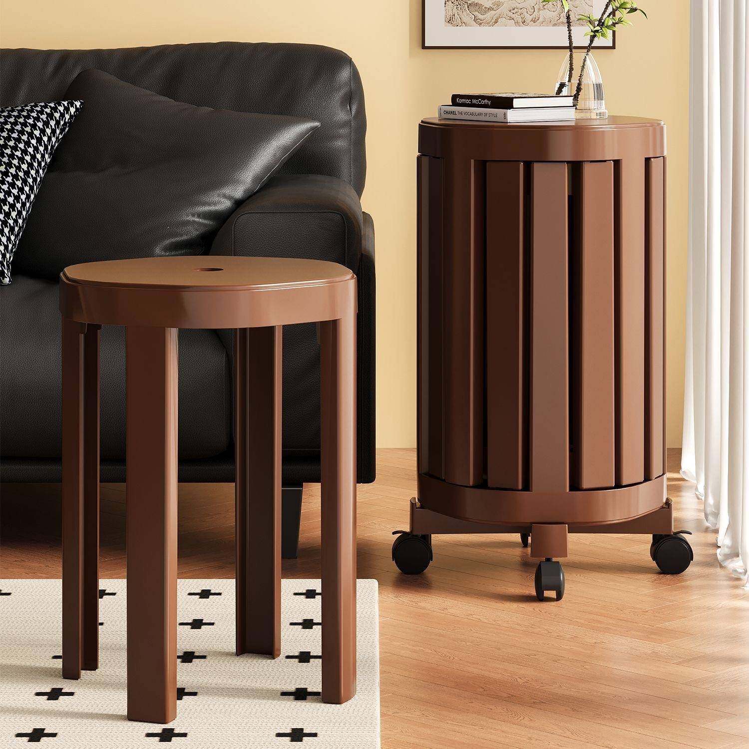 塑料凳子家用可叠放板凳收纳组合高圆凳叠叠凳餐厅堆叠客人备用凳