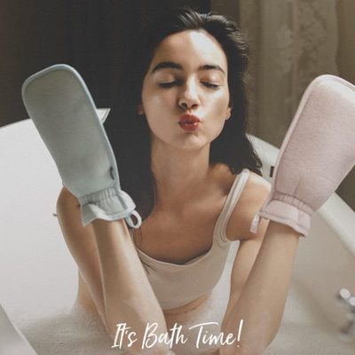 KRRAMEL搓澡巾家用强力搓泥神器男士女士专用搓澡不疼澡巾洗澡巾