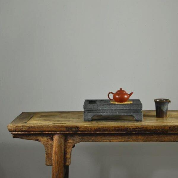 青田石雕 仿古青石石砚 民间石雕  茶席老石器 老石厂货 中式陈设