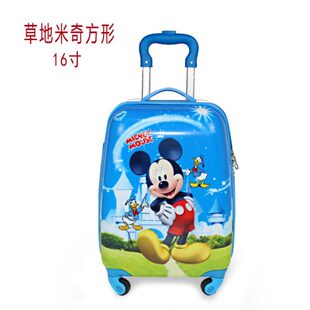 3年级背包 书包拉杆轮子卡通1 学生书包儿童双 新款 大森林2017夏季