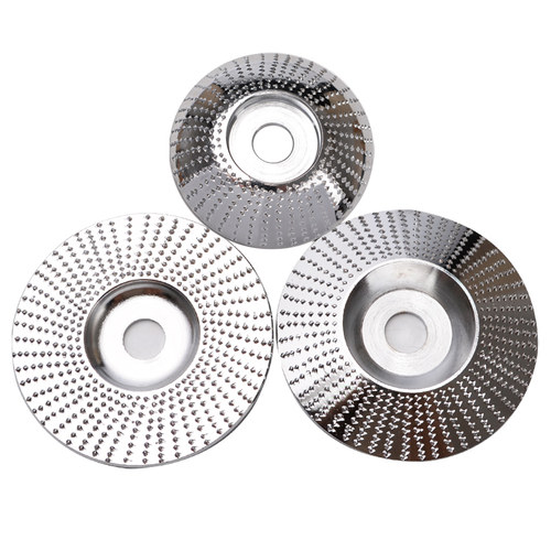 木工打磨抛光轮 角磨机塑型刺盘弧形茶盘根雕木锉刀硬磨刀抛光盘