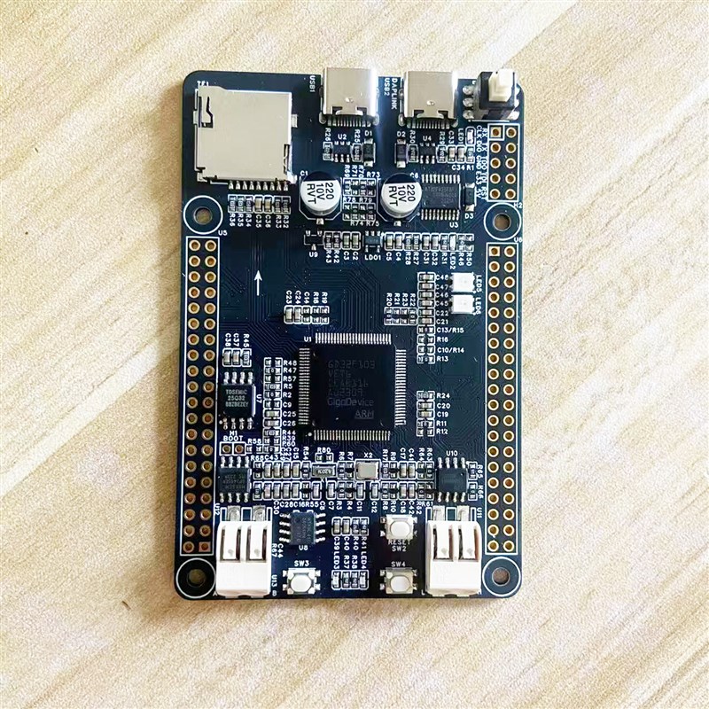 兆易GD32F103 F407开发核心板 ARM工控兼容STM32编程国产学习板