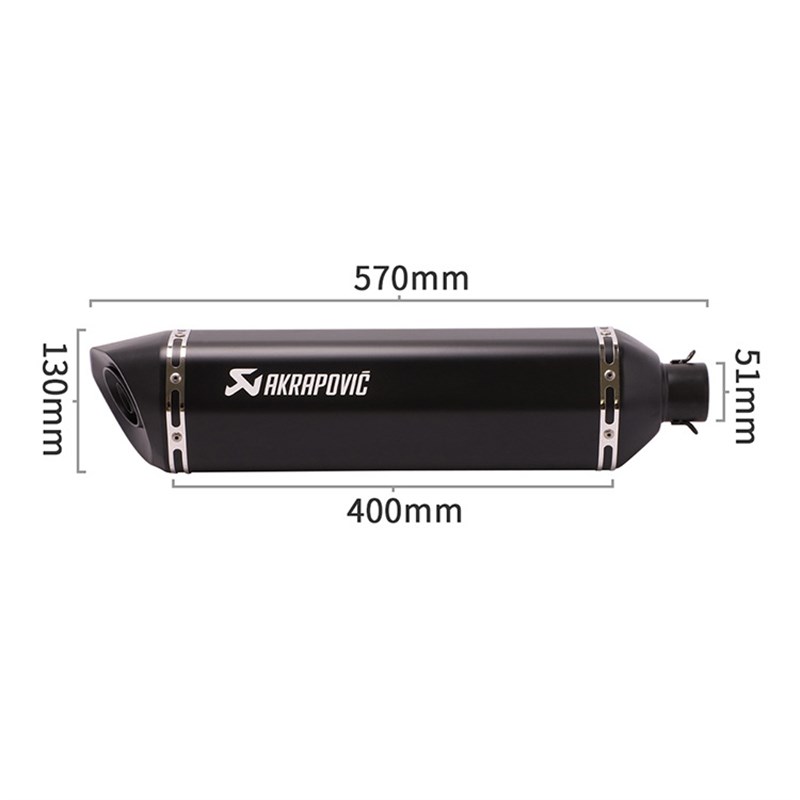 适合摩托车忍400小忍者350小众Rk8K9改装天蝎座排气管57