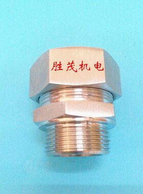 304大口径卡套端直通接头40—G1-1/4 不锈钢卡套管接头40-1.2寸