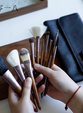 CerrqQreen10支化妆刷眼影刷散粉刷腮红修容晕染鼻影初学者可选