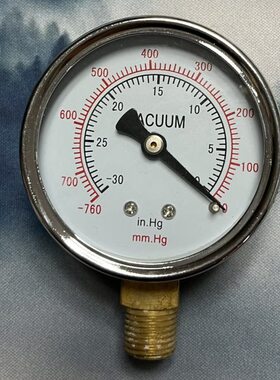 计hgYhg4径向60/立式 -7-600表mm t-负压0真空 1in 60径mm -p直30