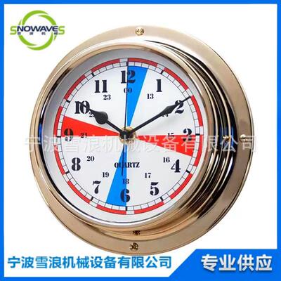 IMPA370201船用报房钟无线电报务钟CZ-02航海计时仪电台钟