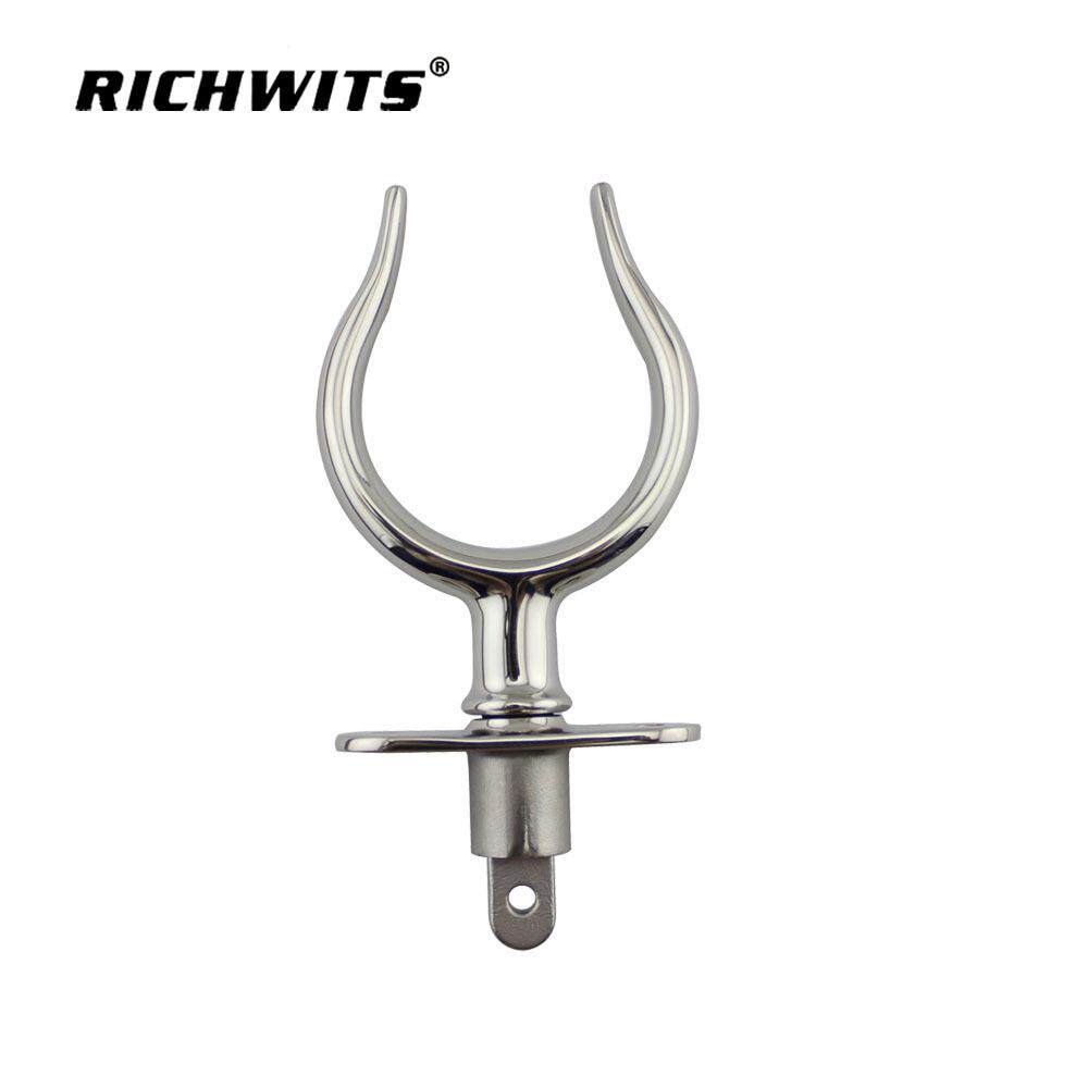 不锈钢316桨叉救生艇船桨Rowlock水上艇筏游艇划桨座