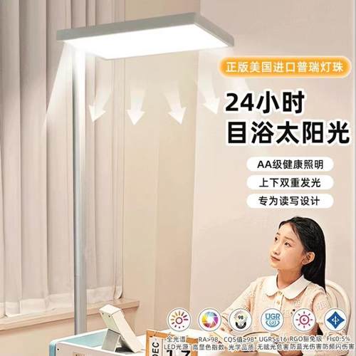 全光谱落地可升降灯儿童学习专用台灯阅读书桌作业钢琴大路灯