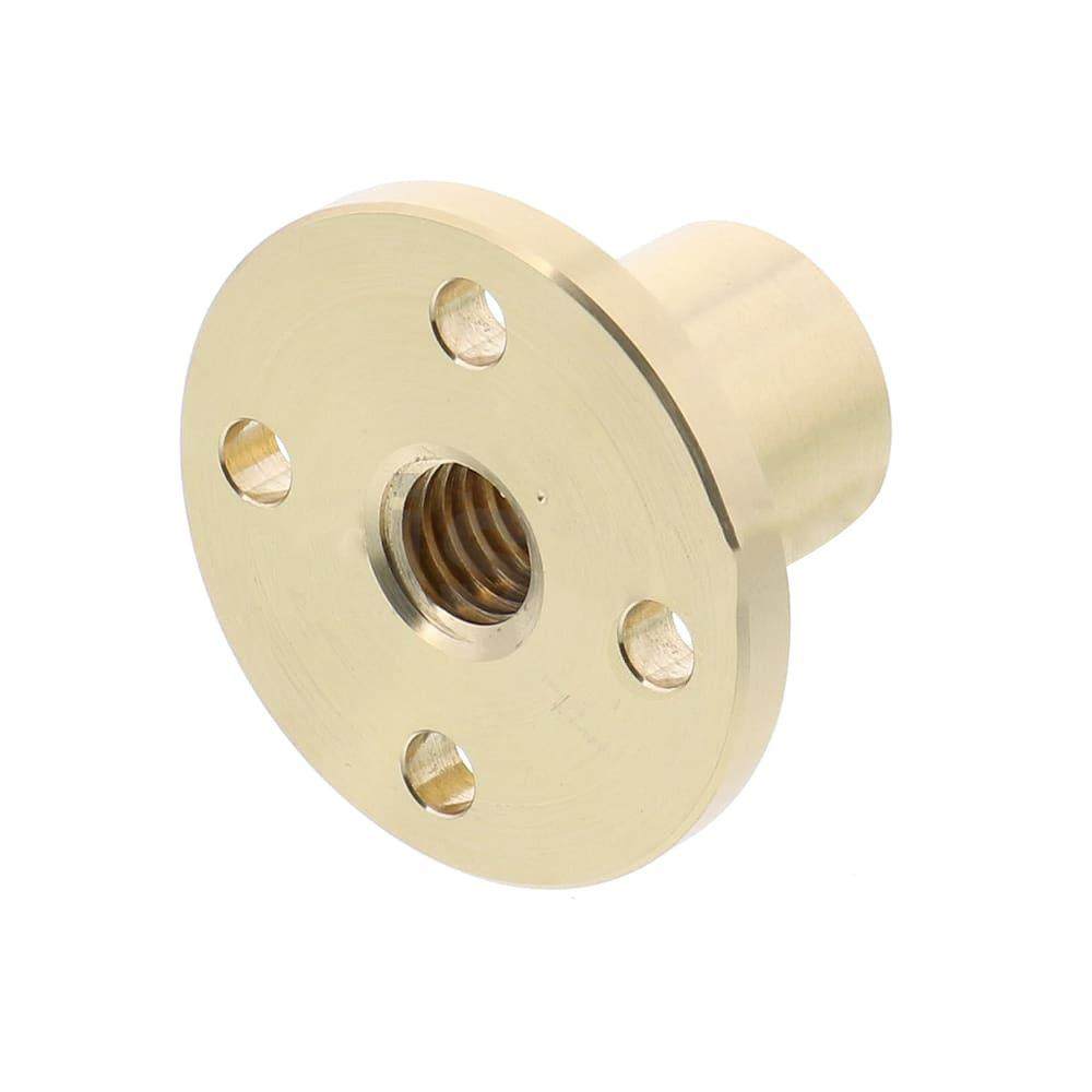 304不锈钢梯形丝杆多头丝杆左右旋SWL丝杆法兰型丝杆螺帽