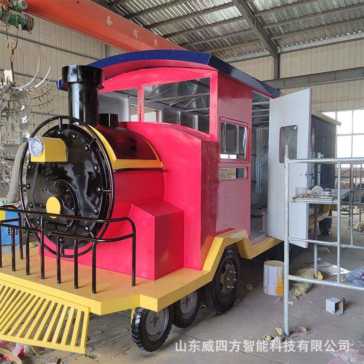 商场拍照打卡东风火车头模型仿真复古火车模型老式蒸汽机内燃机