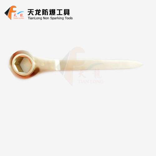 天龙防爆工具防爆扁尾棘轮扳手铜棘轮扳手无火花防爆扳手扁尾棘轮