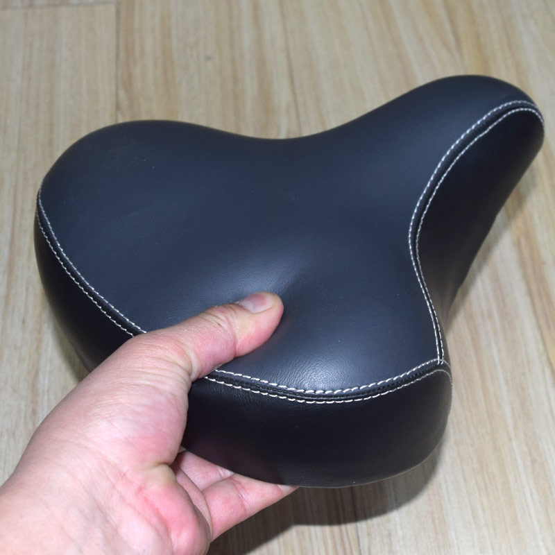 老年人力三轮自行车车座垫s鞍座折叠电动车座垫前坐垫加厚加宽加