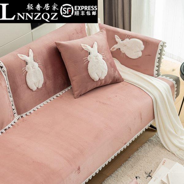 沙发垫四季通用防滑高档北欧简约加厚坐垫子时尚皮实木套罩巾盖布,居家布艺,沙发垫,淘宝优惠券,粉丝福利购,淘宝优惠卷