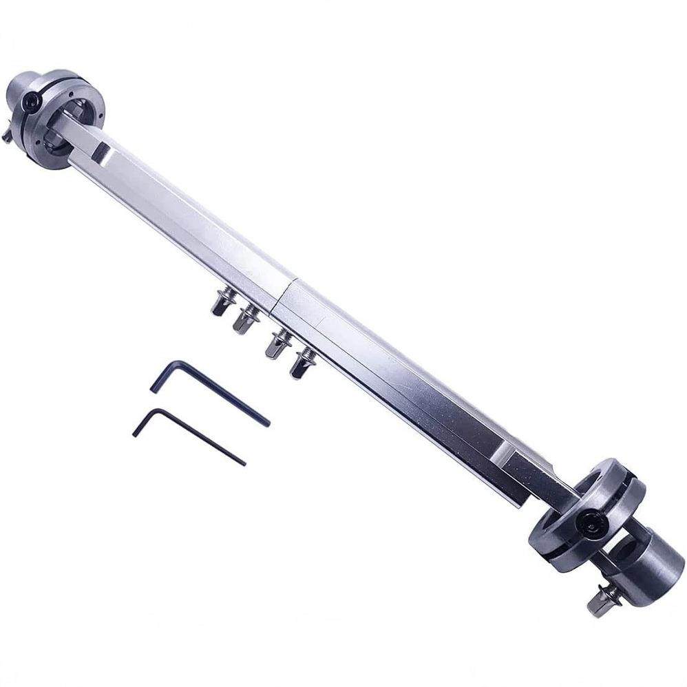 架子鼓双踩连接杆踩锤连动杆踩锤配件双踩通用型连接器