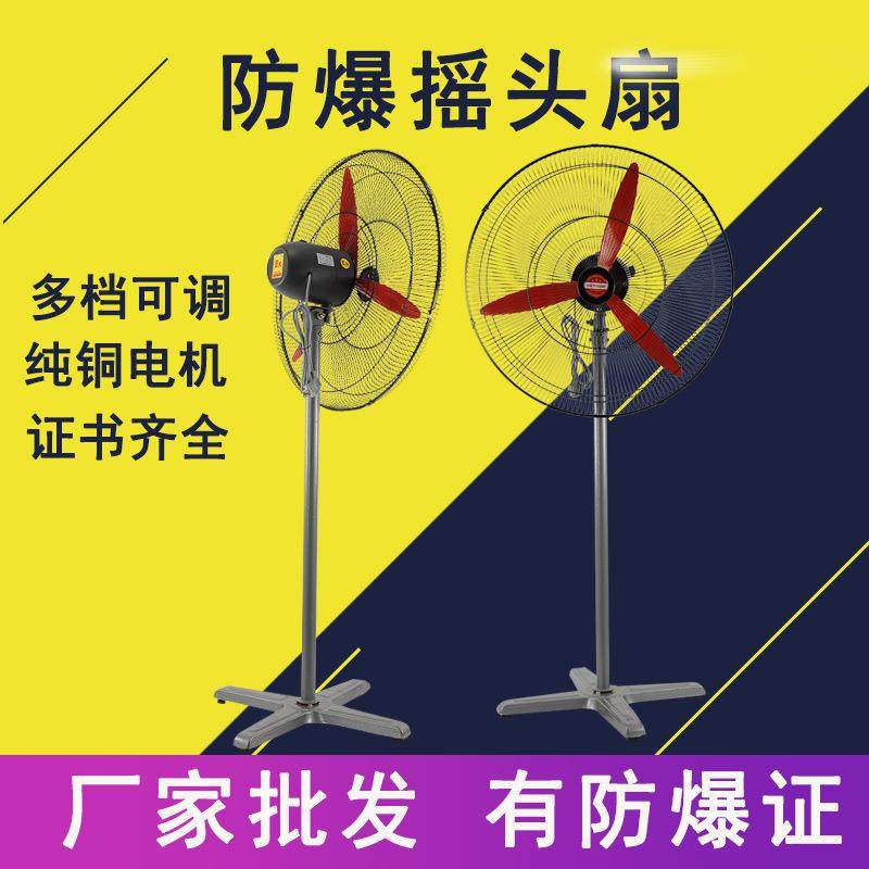 防爆工业风扇工业电风扇FB-500BTS-750防爆落地式摇头风扇